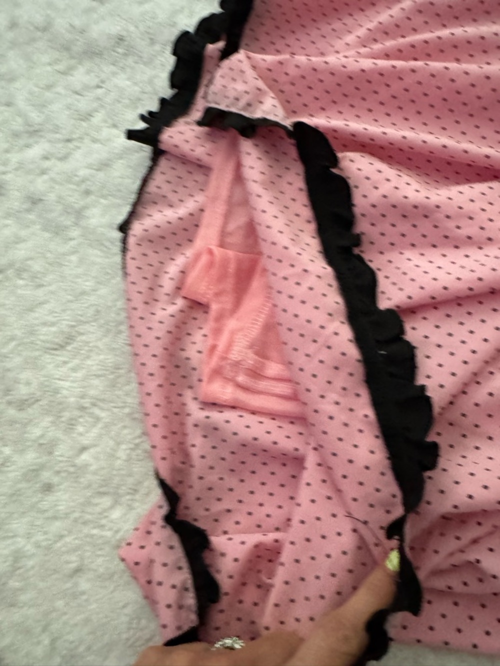 NWOT- Sourpuss Spiderweb Lydia Dress Pink - Picture 11 of 16